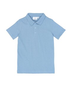 Jongens polo blauw