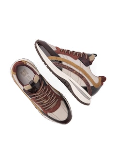 Usher Lott dames sneakers bordeaux