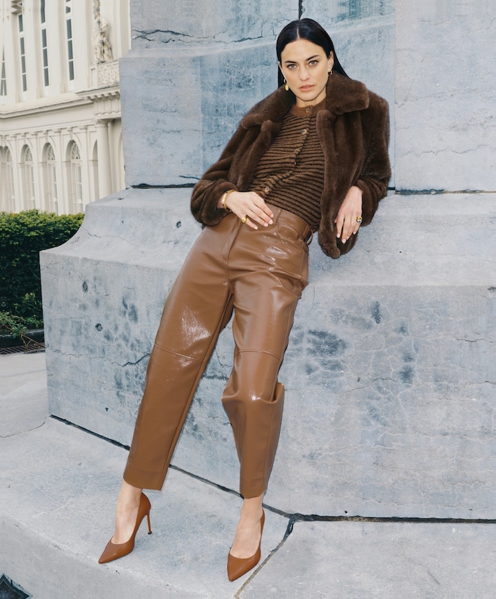 RAE dames broek bruin