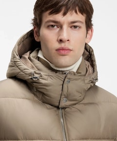 Heren jas beige