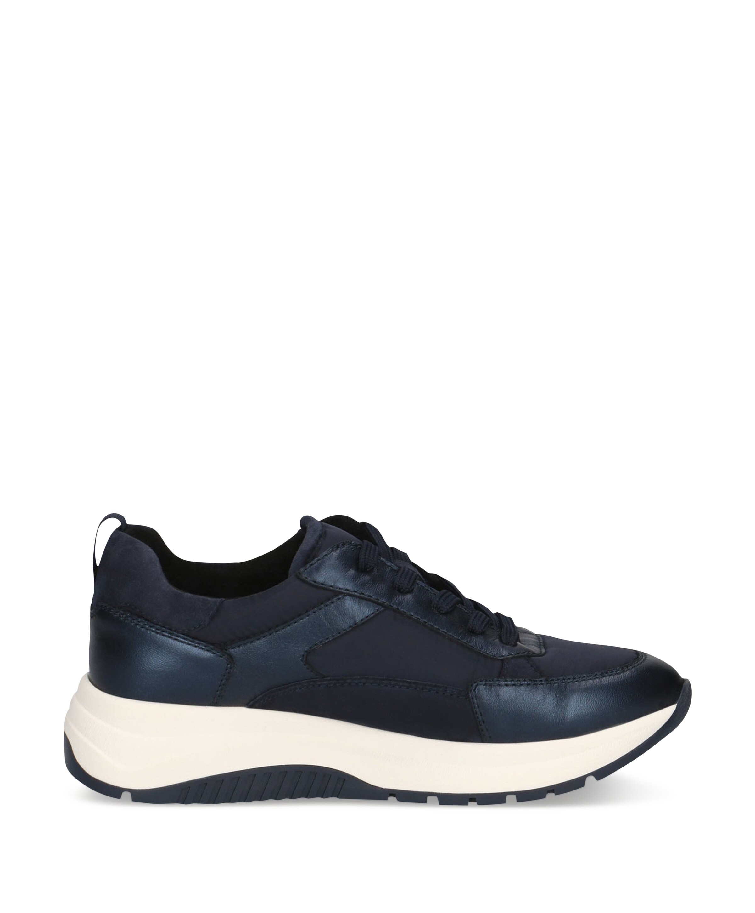 Women Lace-up dames sneakers blauw