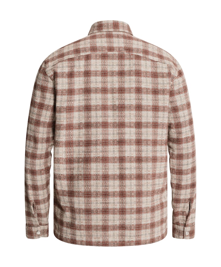 Heren overshirt beige