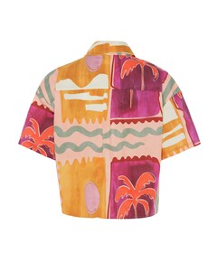 Dames blouse multicolor