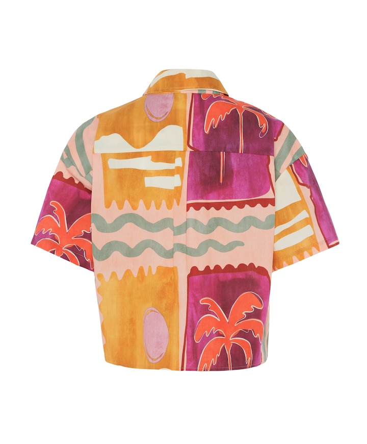 Dames blouse multicolor