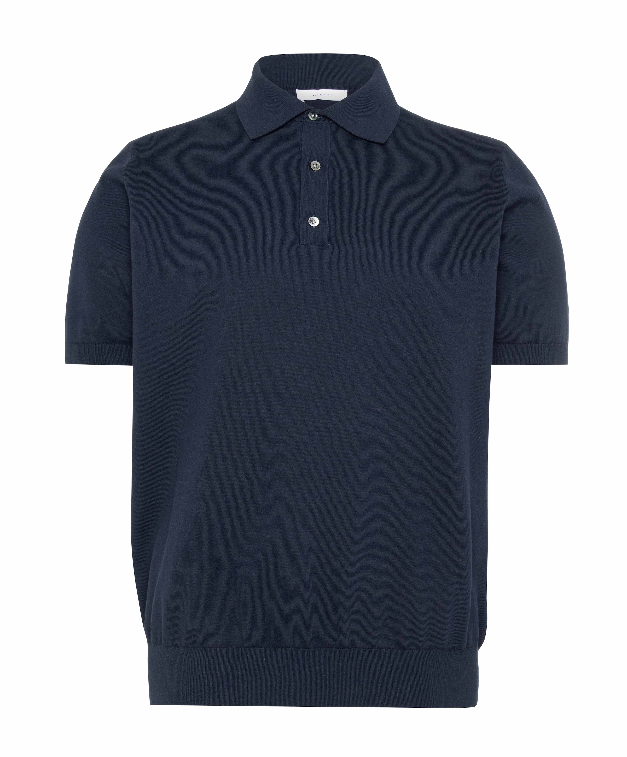 Heren polo blauw