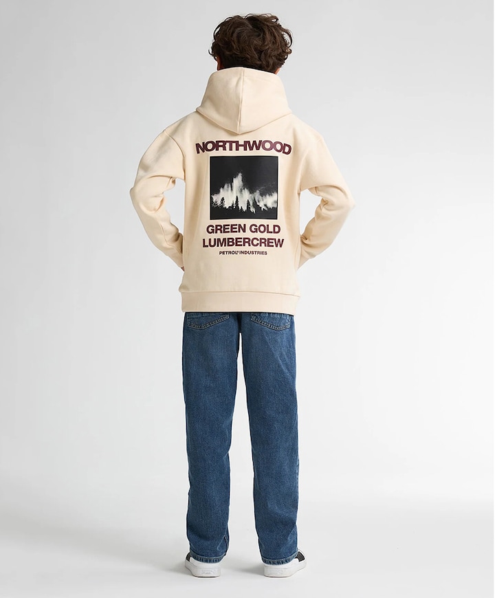 Hoodie beige