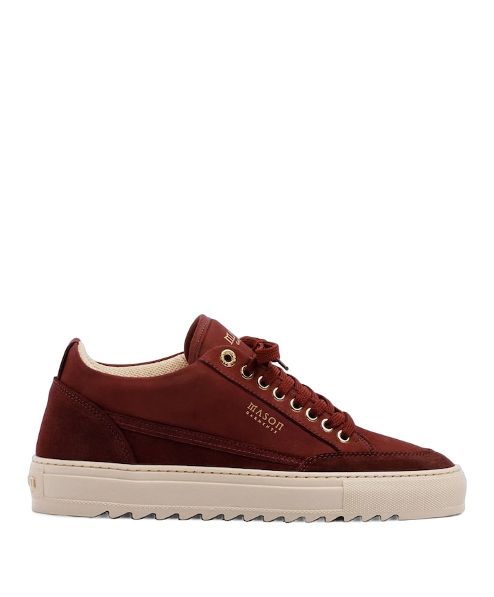 heren sneakers bordeaux