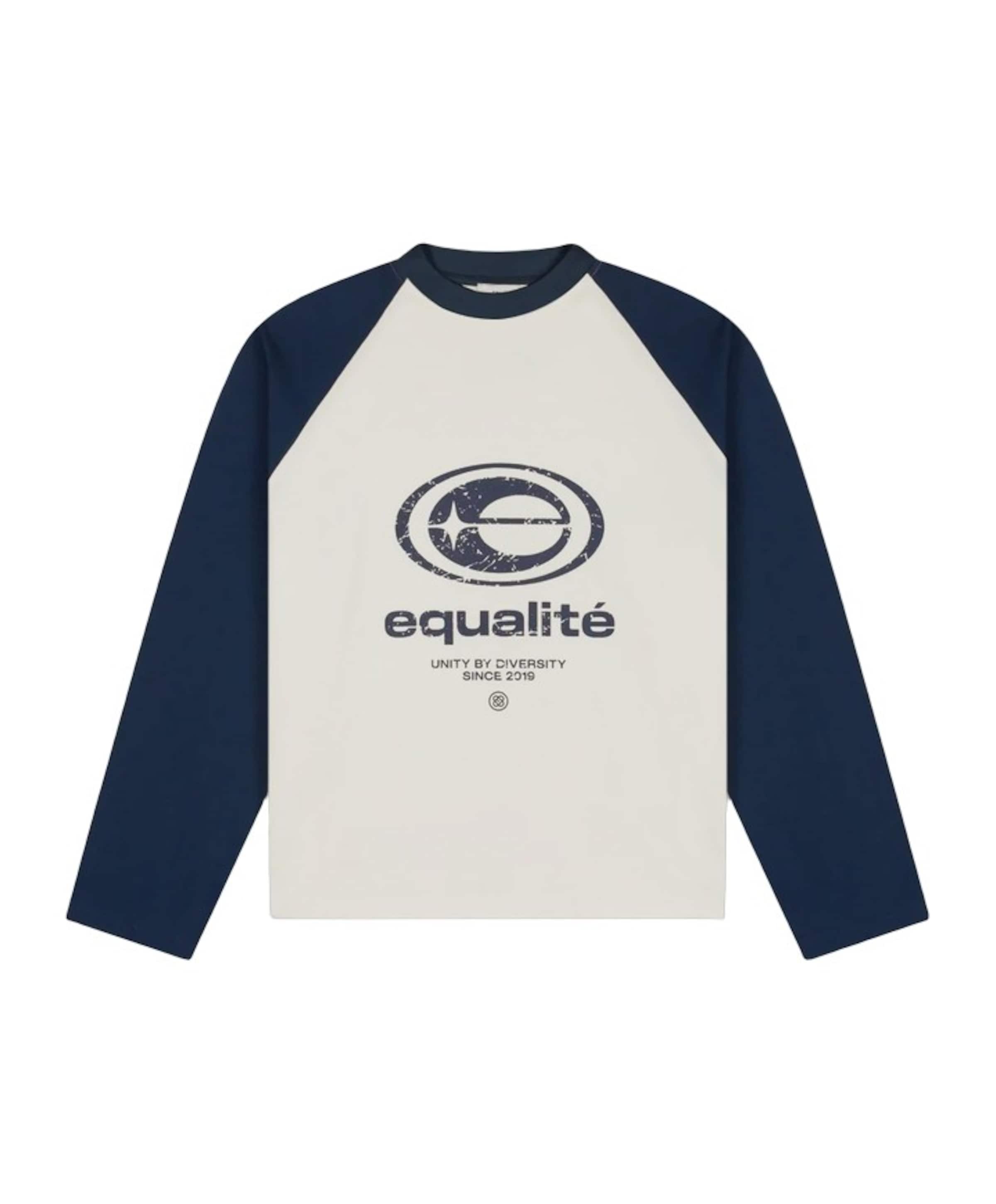 Uniseks longsleeve ecru