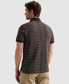 Heren polo blauw