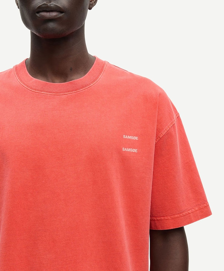 Heren t-shirt oranje