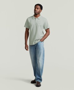 Heren polo groen