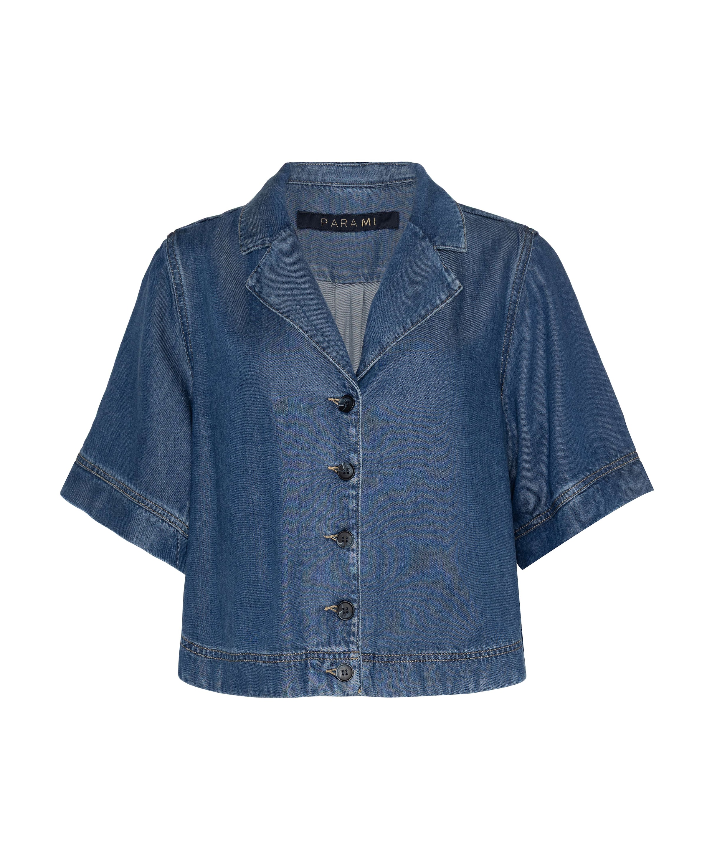 Dames blouse blauw