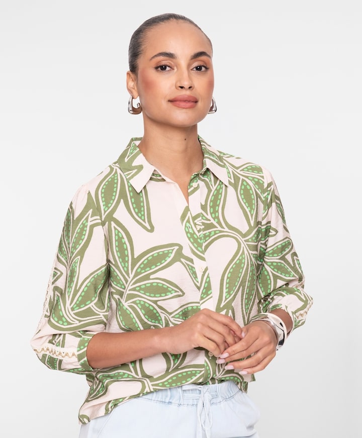 Dames blouse multicolor
