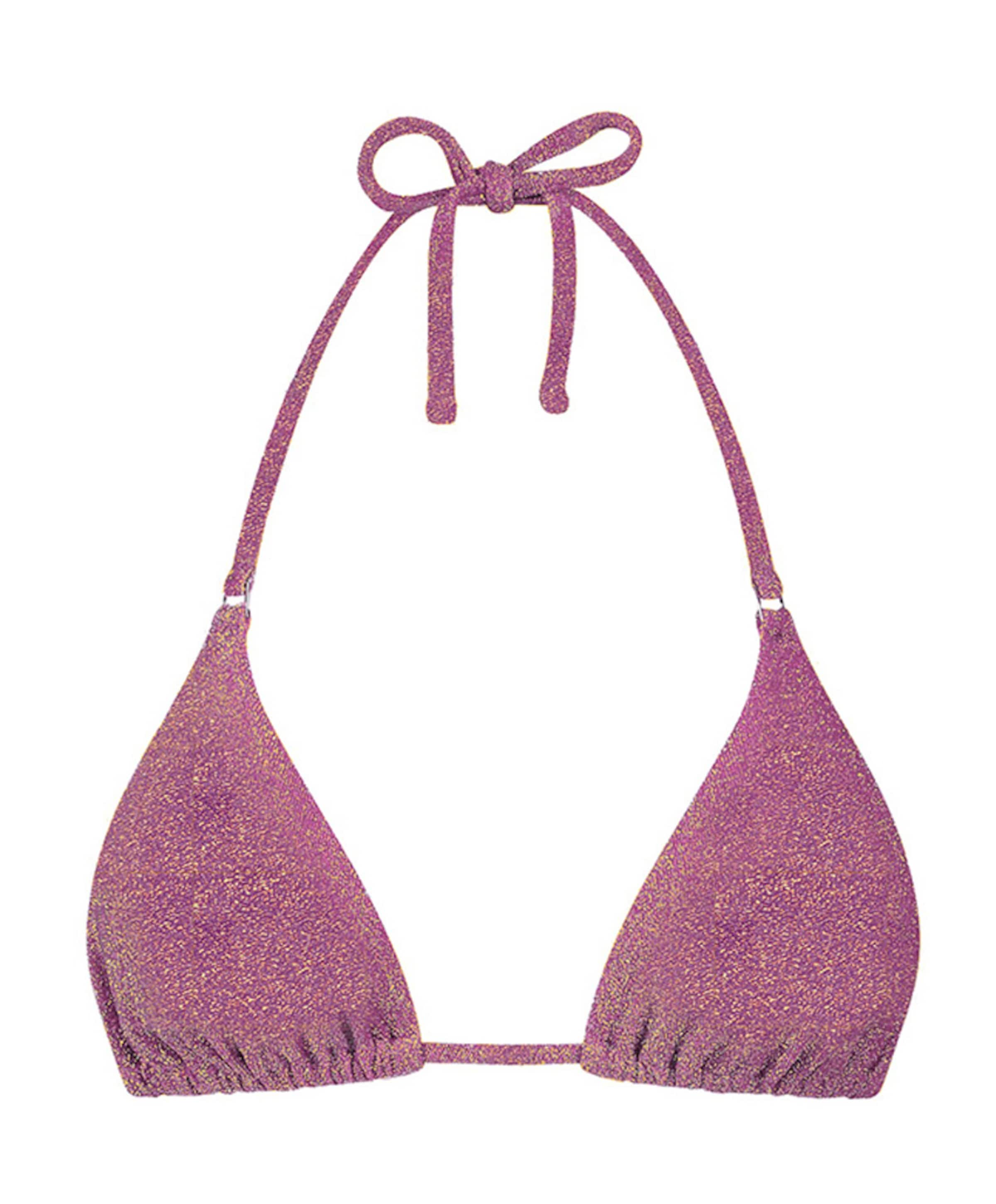 Dames bikinitop paars