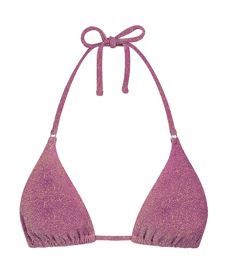 Dames bikinitop paars