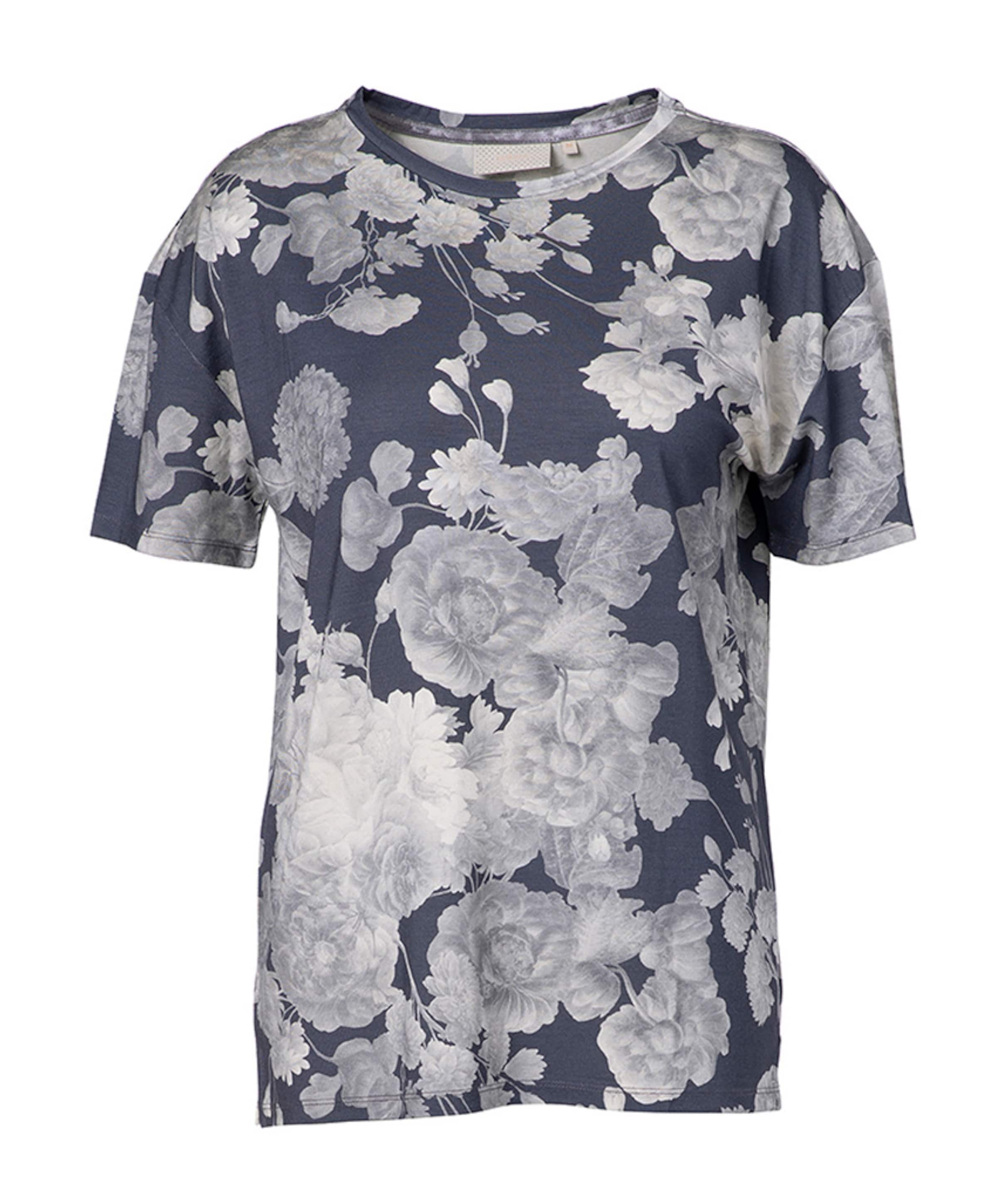 Dames pyjamatop blauw