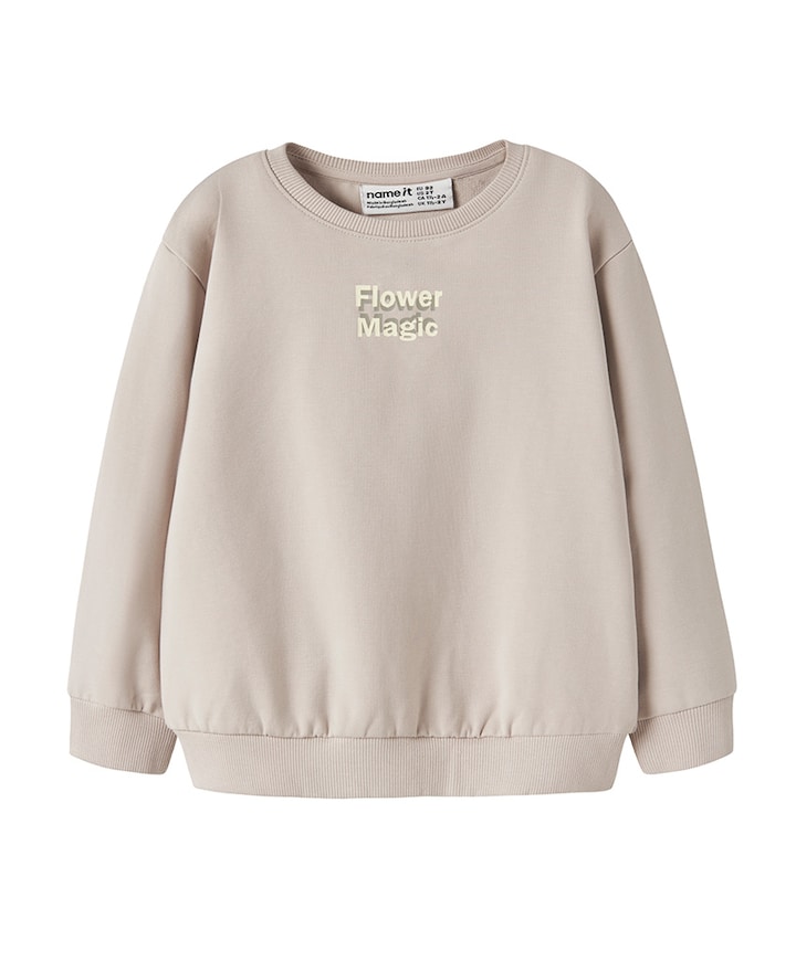 Meisjes sweater grijs