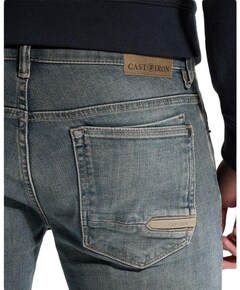 SHIFTBACK TAPERED NIGHT COAL BLACK heren jeans groen