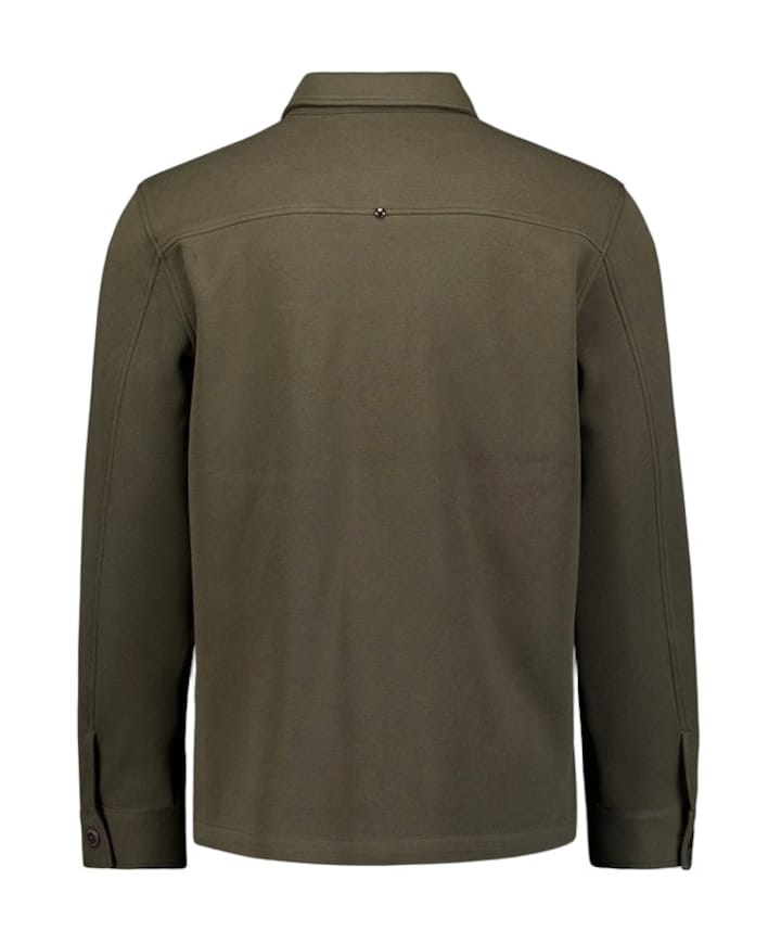 Heren overshirt groen