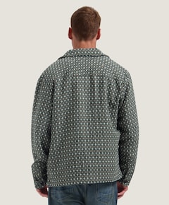 Heren overshirt bruin