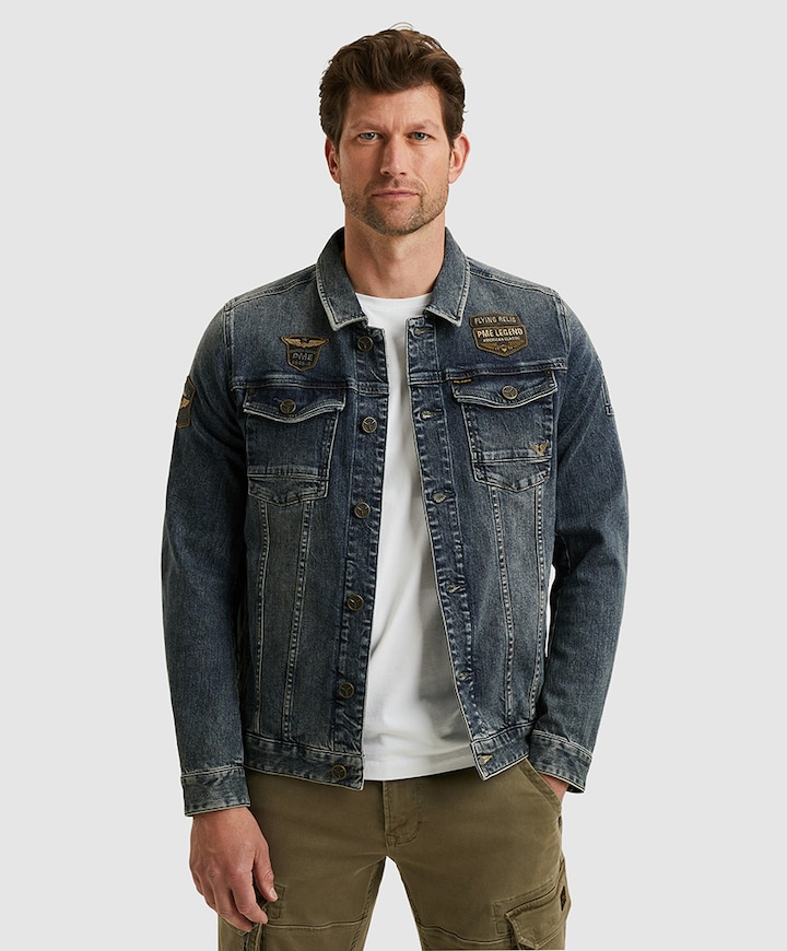 Jeansjack blauw