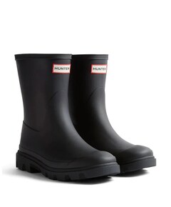 DOWNPOUR SHORT BOOT dames laarzen zwart