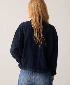 Dames blouse blauw