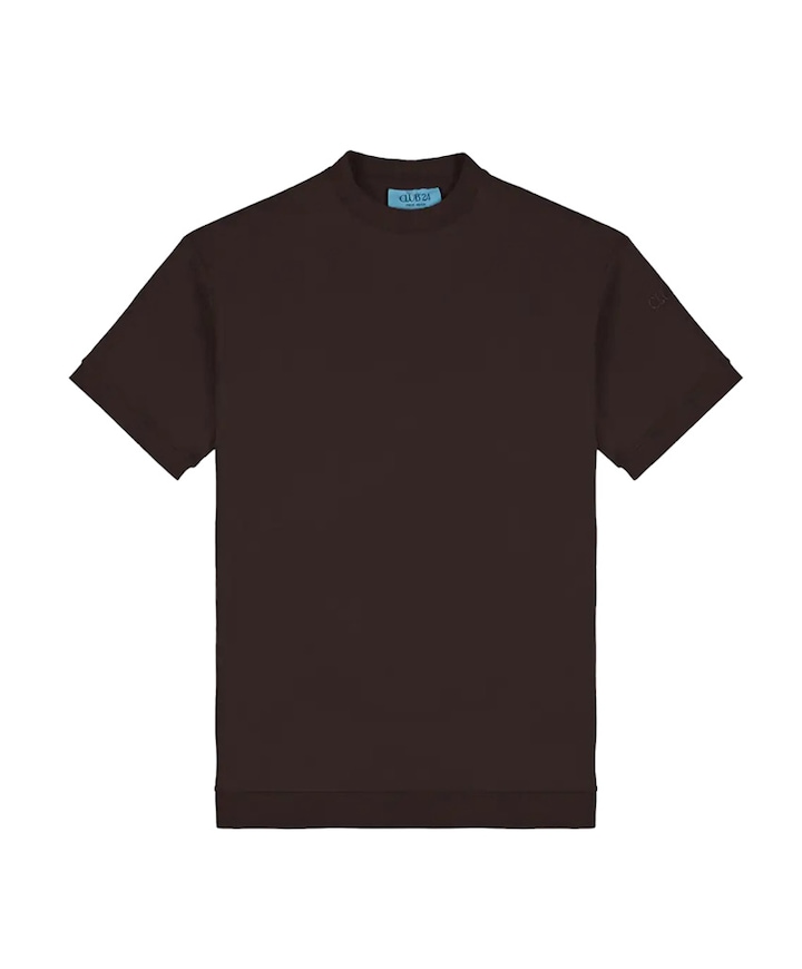 Heren t-shirt bruin