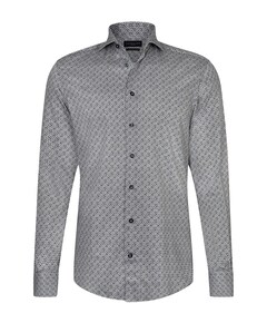 Overhemd lange mouw grijs