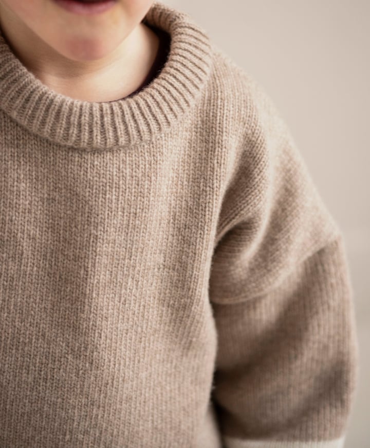 Jongens trui beige