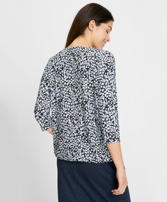 Dames longsleeve blauw