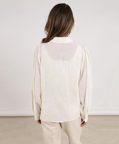 Dames blouse ecru