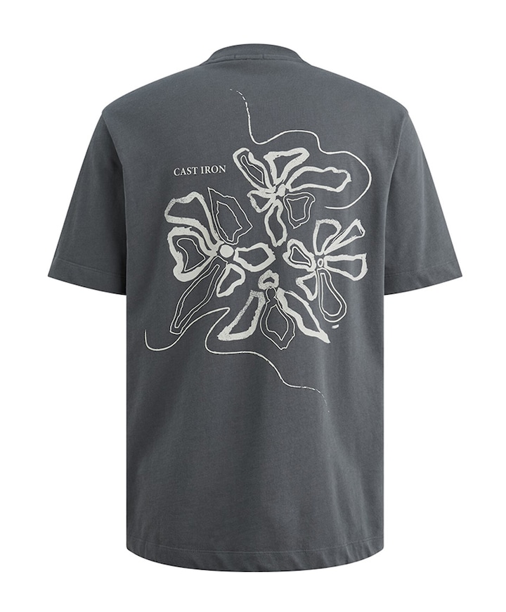 Heren T-shirt grijs
