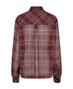 Dames blouse bordeaux