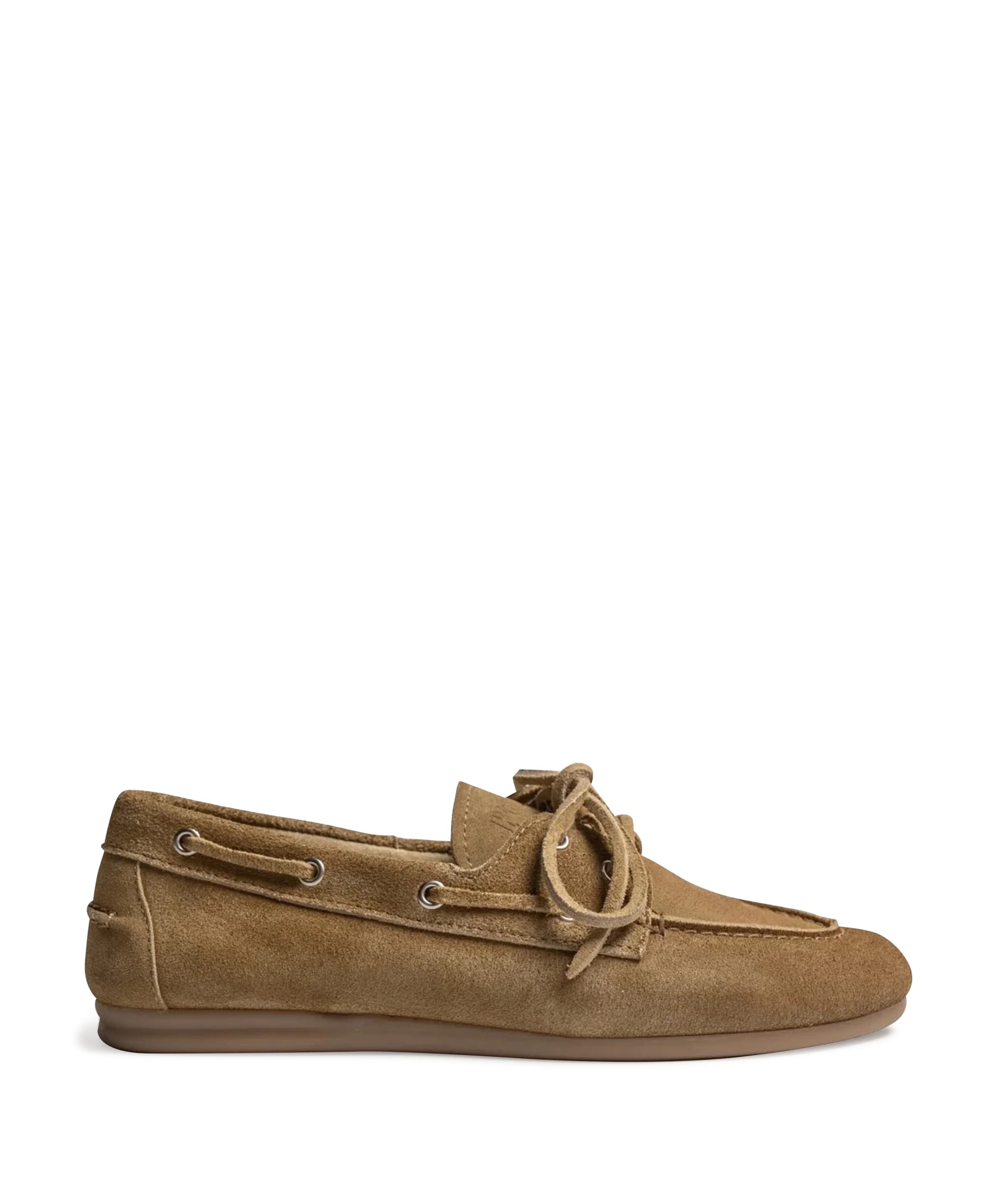 dames mocassins bruin