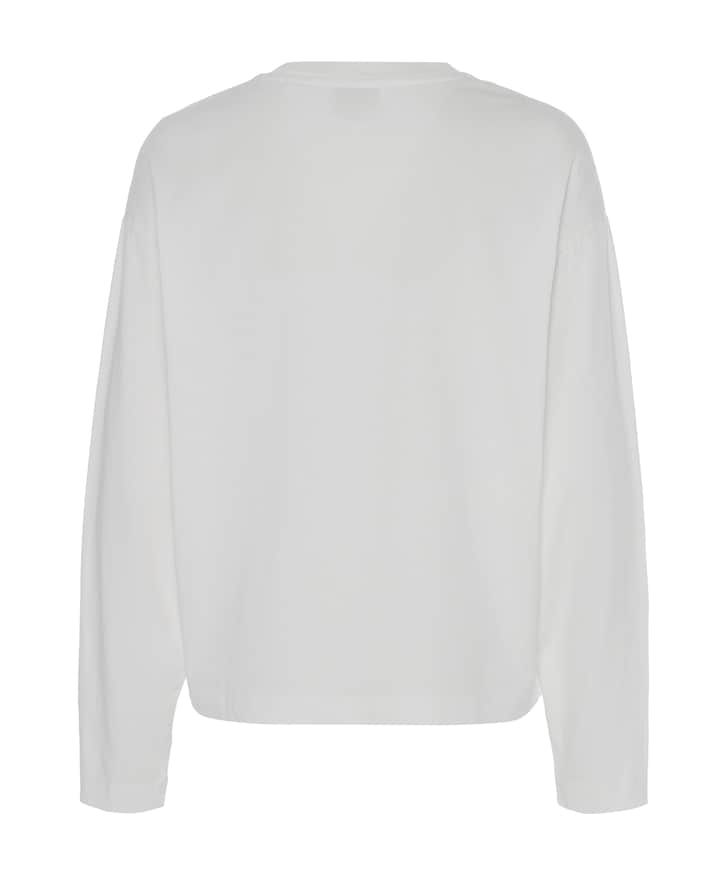 Dames longsleeve ecru