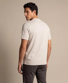 Heren T-shirt beige