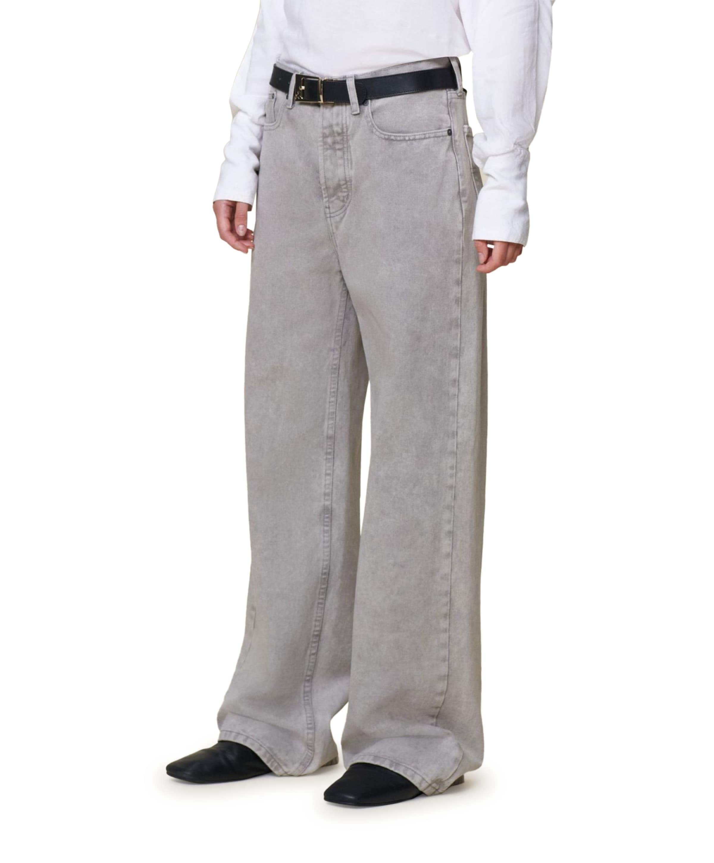 Skater Loose 7574 Mad Smoothic Glaced dames jeans grijs