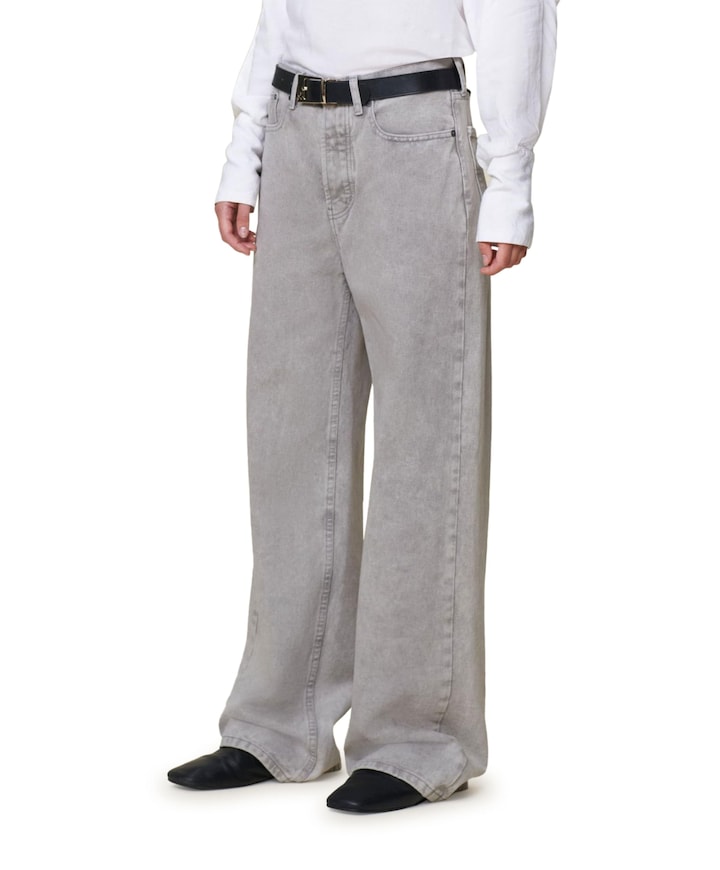 Skater Loose 7574 Mad Smoothic Glaced dames jeans grijs