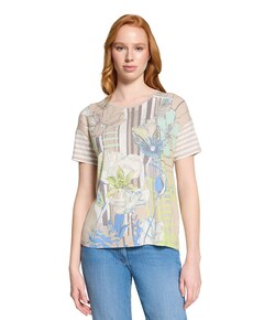 Dames T-shirt beige