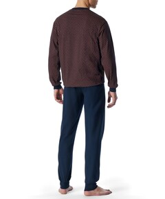Heren pyjamaset bruin