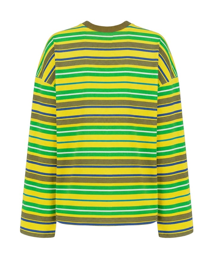 Dames longsleeve geel