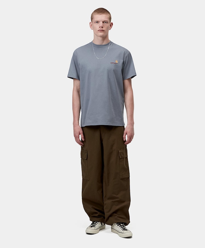Heren T-shirt blauw