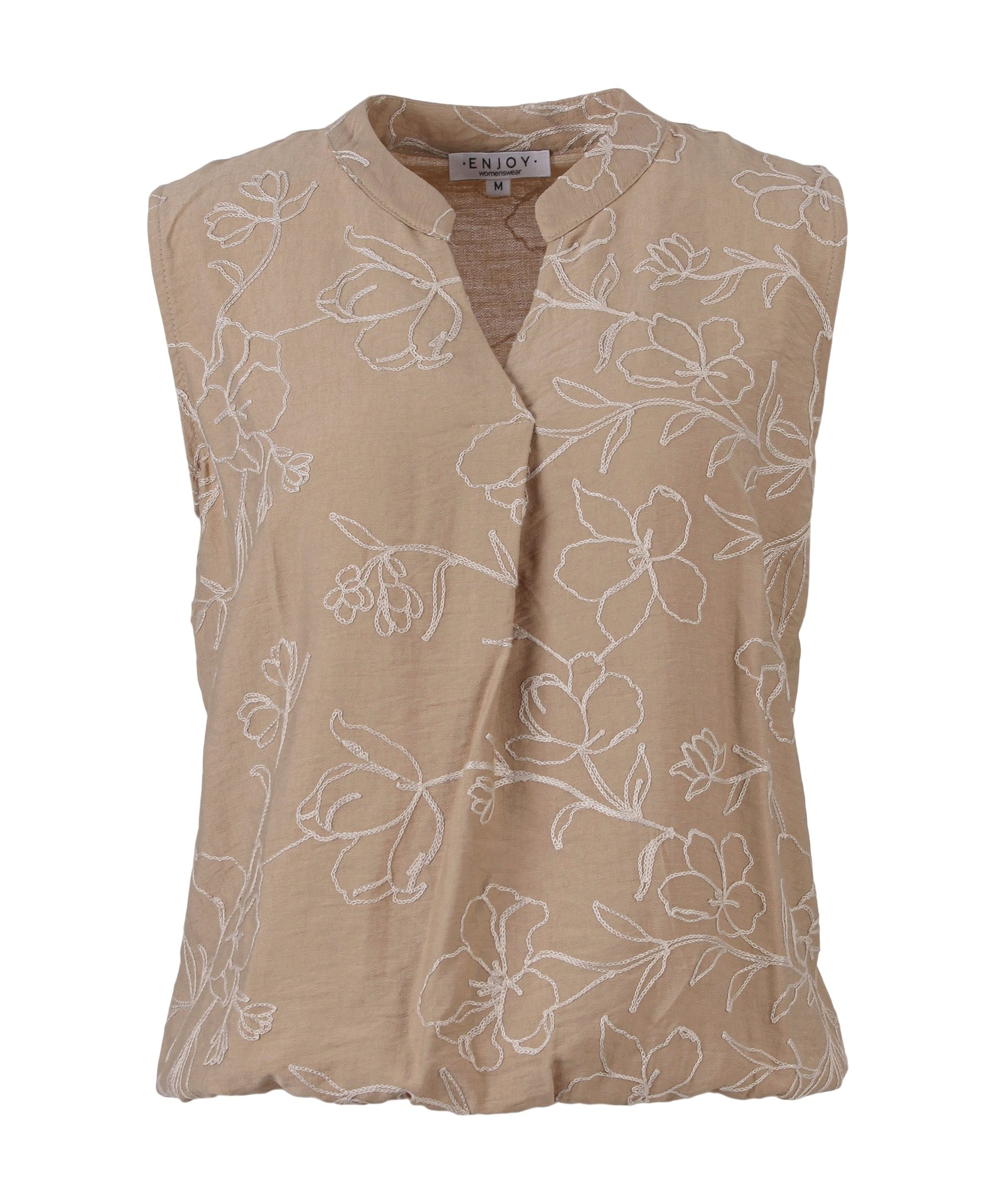 Dames top beige