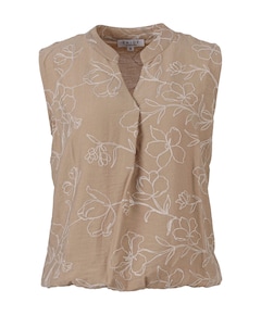 Dames top beige