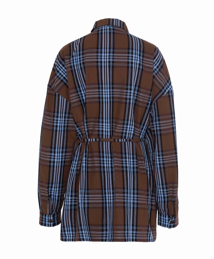 Dames blouse bruin