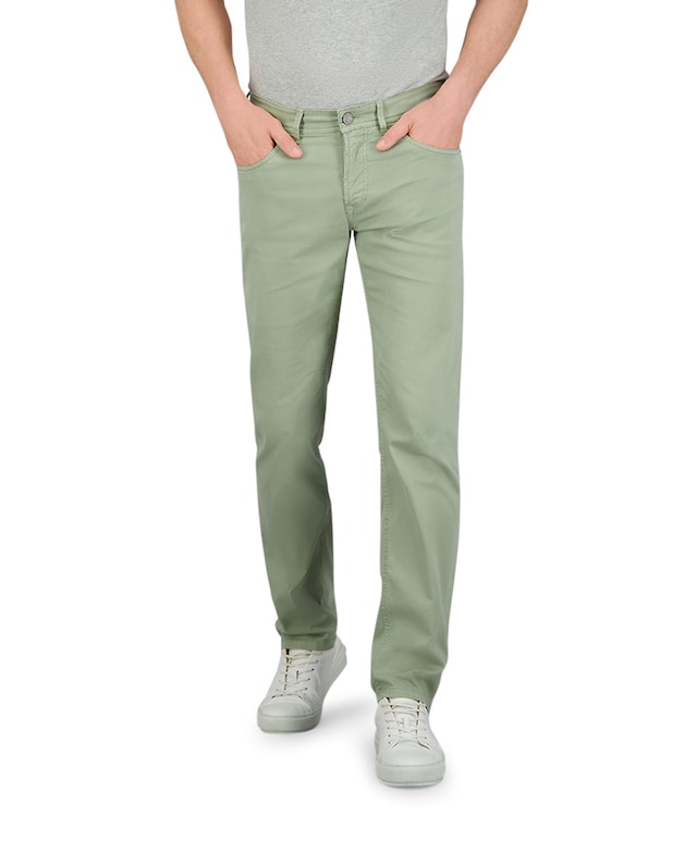 Hose 5-Pocket Modern Fit broek groen