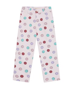 Smiley Denim meisjes jeans roze