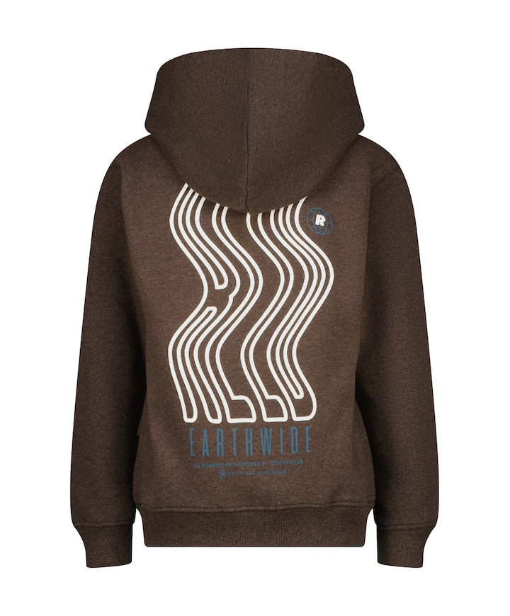 Jongens hoodie bruin