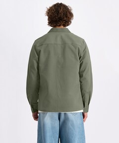 Overhemd lange mouw groen